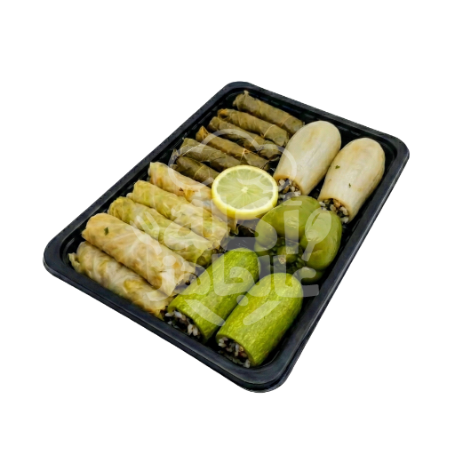 محشي مشكل - كوسة, فلفل, باذنجان